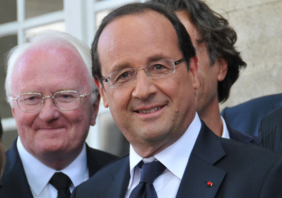 François Hollande, Jean-Luc Mélenchon, Gad Elmaleh, Guillaume Canet. - Miscellaneous events  © Fred Bahurlet
